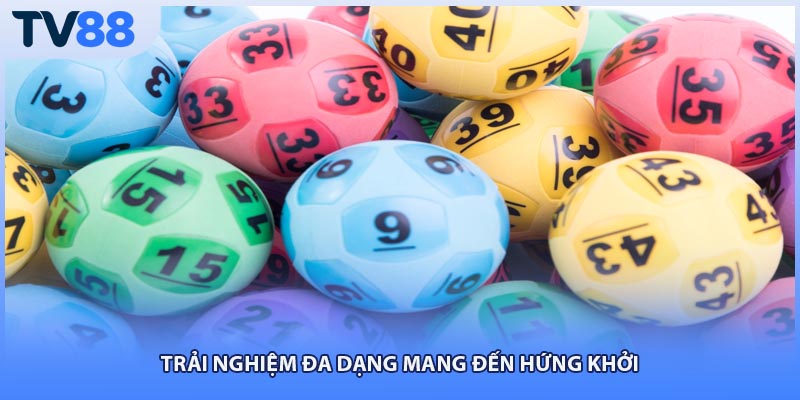 Trải nghiệm đa dạng mang đến hứng khởi